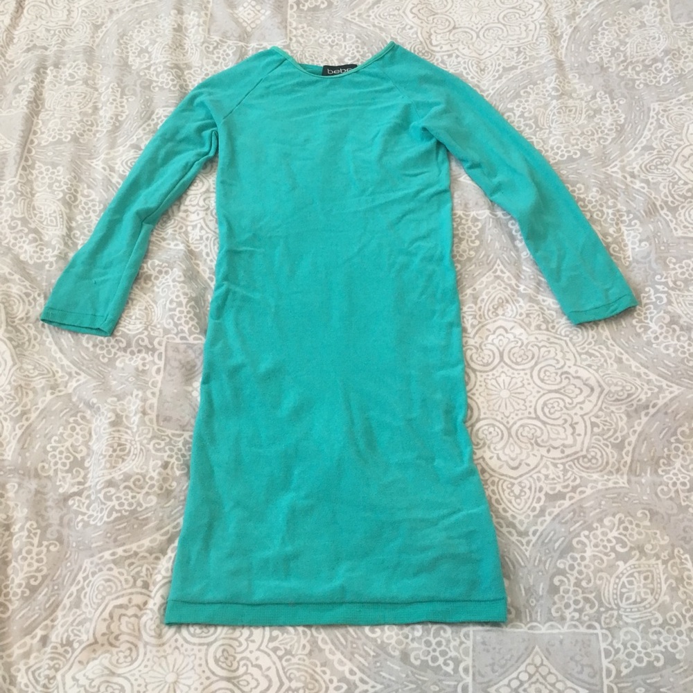 Bebe long sleeve dress